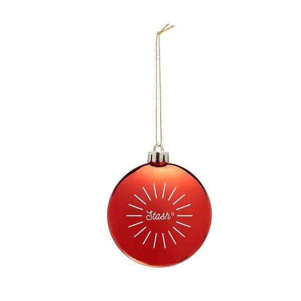 Chrome Round Disk Ornament - Chrome Round Disk Ornament - Image 5 of 14