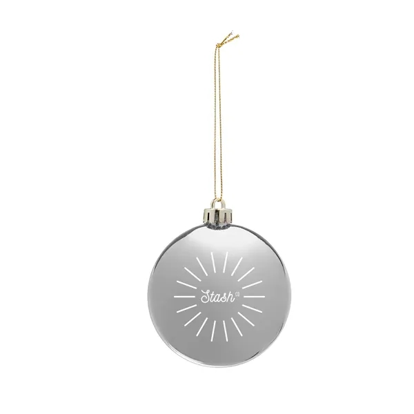 Chrome Round Disk Ornament - Chrome Round Disk Ornament - Image 7 of 14