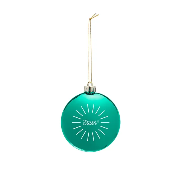 Chrome Round Disk Ornament - Chrome Round Disk Ornament - Image 8 of 14