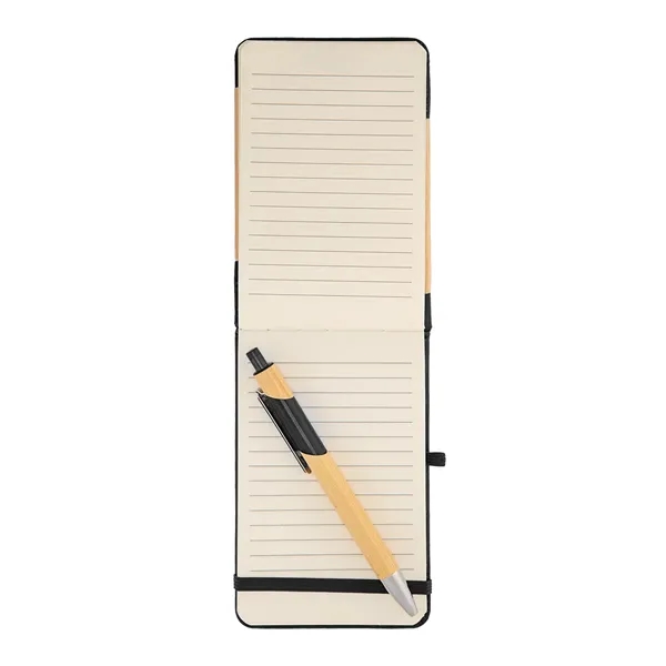 Bamboo Look Jotter & Pen - Bamboo Look Jotter & Pen - Image 0 of 10