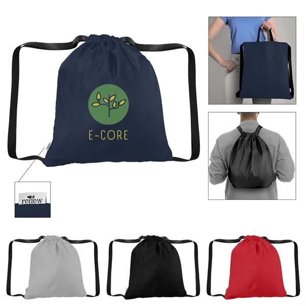 Joel rPET Drawstring Tote Bag - Joel rPET Drawstring Tote Bag - Image 1 of 5