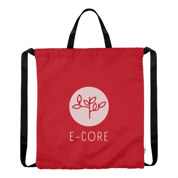 Joel rPET Drawstring Tote Bag - Joel rPET Drawstring Tote Bag - Image 5 of 5