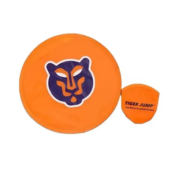 Folding Nylon Disc Fan W/ Pouch - Folding Nylon Disc Fan W/ Pouch - Image 3 of 11