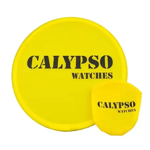 Folding Nylon Disc Fan W/ Pouch - Folding Nylon Disc Fan W/ Pouch - Image 8 of 11