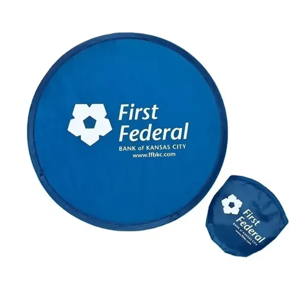 Folding Nylon Disc Fan W/ Pouch - Folding Nylon Disc Fan W/ Pouch - Image 9 of 11