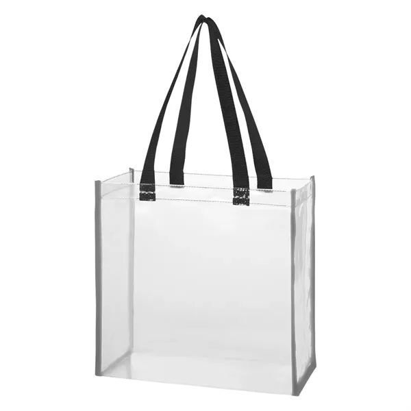 Custom Reflective Shopper Clear EVA Reflective Tote Bag