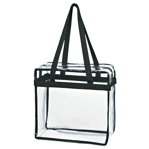 Clear EVA Tote Bag With Zipper