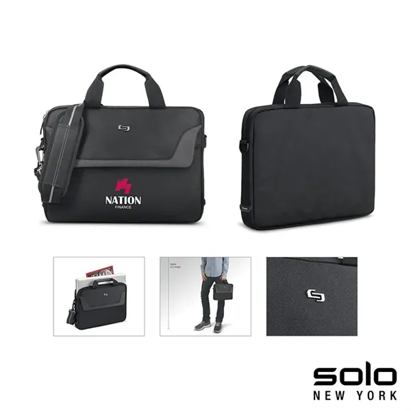 Solo New York Flatiron 14.1" Slim Brief - Solo New York Flatiron 14.1" Slim Brief - Image 0 of 1