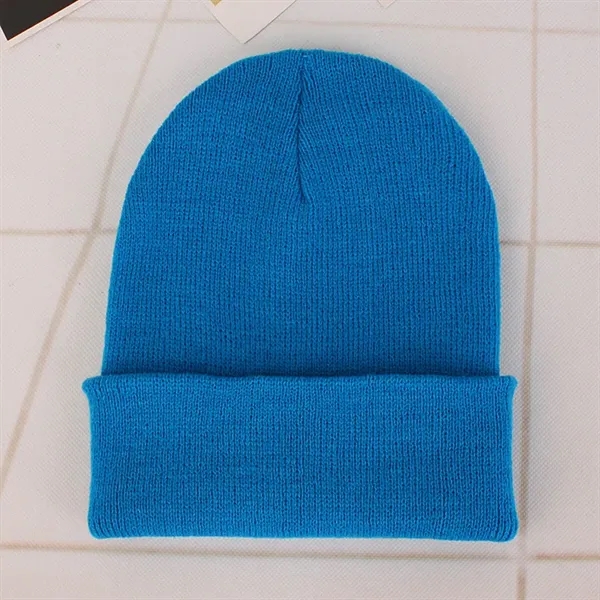 Winter Classic Cuffed Beanie Knit Hat - Winter Classic Cuffed Beanie Knit Hat - Image 15 of 23