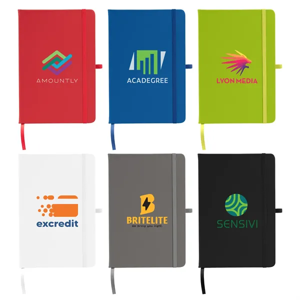 Wilde Recycled Hard Cover Journal - A5 - ColorJet - Wilde Recycled Hard Cover Journal - A5 - ColorJet - Image 0 of 14