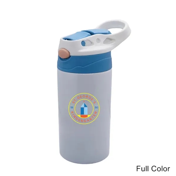 12 oz Stainless Steel Kids Flip-It Reflex Travel Cup Bottle - 12 oz Stainless Steel Kids Flip-It Reflex Travel Cup Bottle - Image 1 of 13
