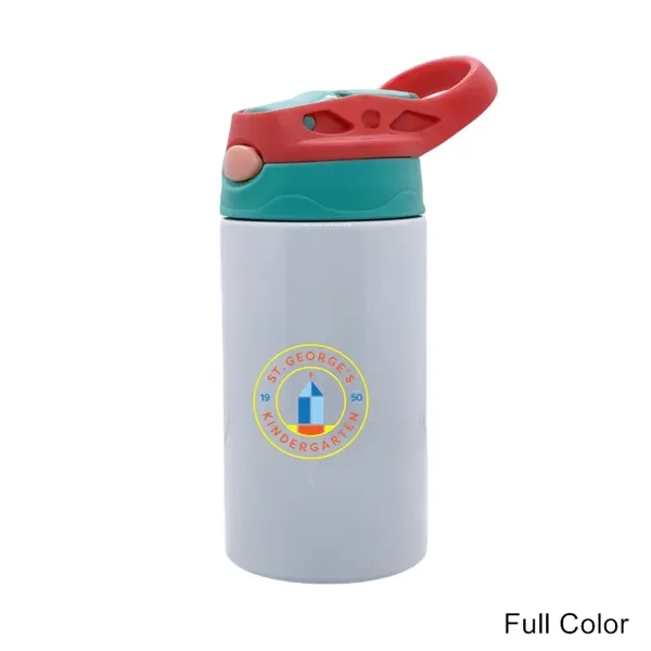 12 oz Stainless Steel Kids Flip-It Reflex Travel Cup Bottle - 12 oz Stainless Steel Kids Flip-It Reflex Travel Cup Bottle - Image 3 of 13
