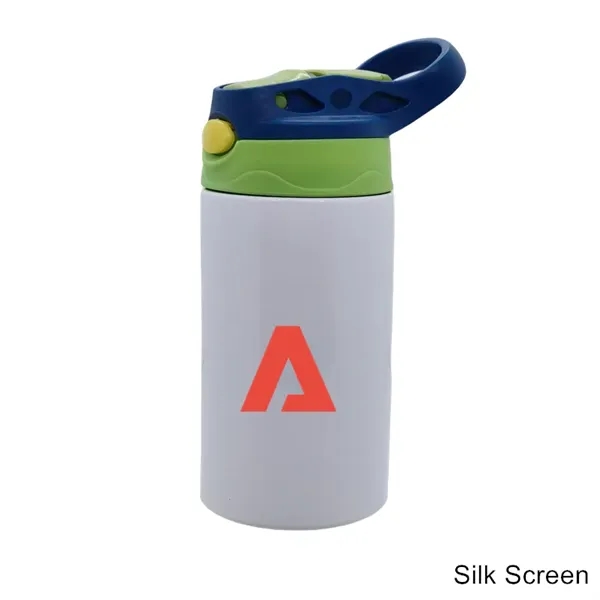 12 oz Stainless Steel Kids Flip-It Reflex Travel Cup Bottle - 12 oz Stainless Steel Kids Flip-It Reflex Travel Cup Bottle - Image 4 of 13