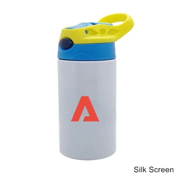 12 oz Stainless Steel Kids Flip-It Reflex Travel Cup Bottle - 12 oz Stainless Steel Kids Flip-It Reflex Travel Cup Bottle - Image 5 of 13