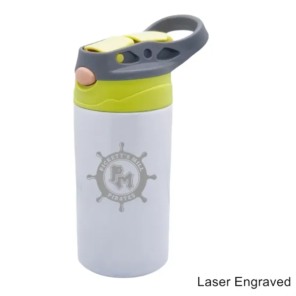 12 oz Stainless Steel Kids Flip-It Reflex Travel Cup Bottle - 12 oz Stainless Steel Kids Flip-It Reflex Travel Cup Bottle - Image 7 of 13