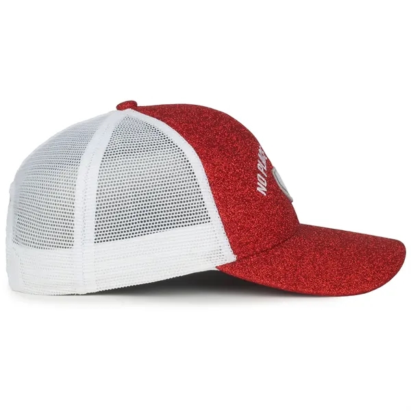 Glitter Mesh Back Cap - Glitter Mesh Back Cap - Image 3 of 8