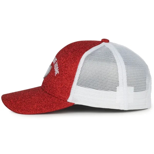 Glitter Mesh Back Cap - Glitter Mesh Back Cap - Image 7 of 8