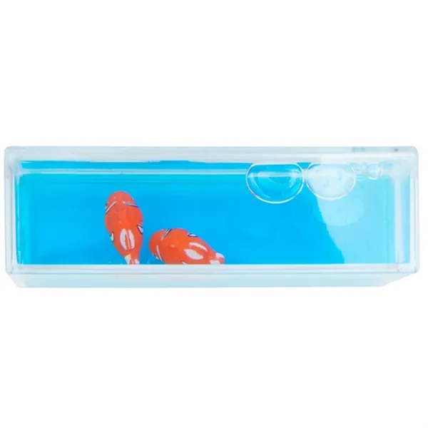Mini Clownfish Liquid Wave Paperweight - Mini Clownfish Liquid Wave Paperweight - Image 2 of 4