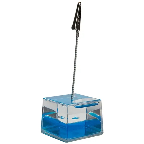 Liquid Wave Cube Memo Holder - Liquid Wave Cube Memo Holder - Image 0 of 3