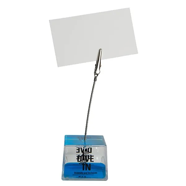 Liquid Wave Cube Memo Holder - Liquid Wave Cube Memo Holder - Image 2 of 3
