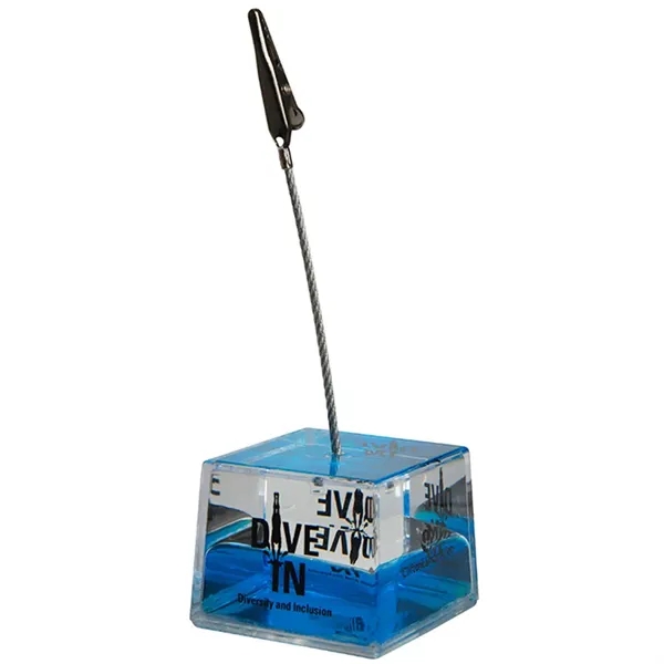 Liquid Wave Cube Memo Holder - Liquid Wave Cube Memo Holder - Image 3 of 3