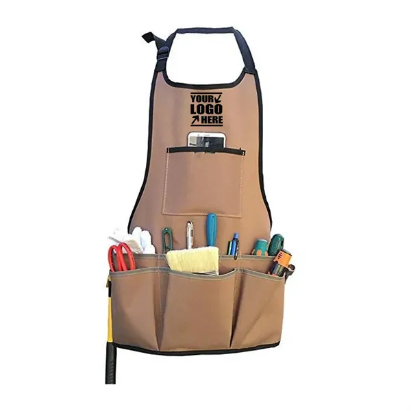 Waterproof Garden Tool Apron With Pockets - Waterproof Garden Tool Apron With Pockets - Image 0 of 4