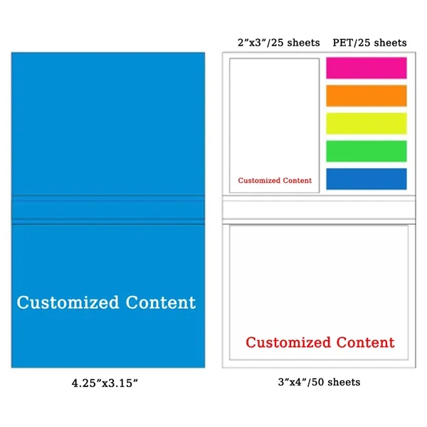 Combination Sticky Notes - Combination Sticky Notes - Image 1 of 5