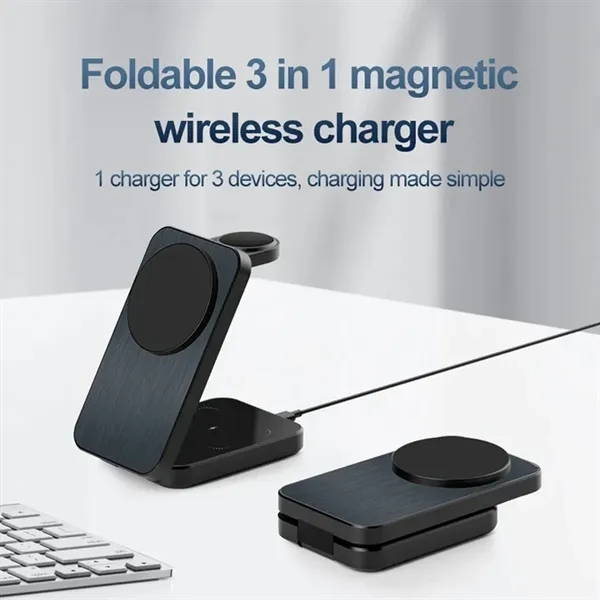 Wireless Mag-Safe Charging Station - Wireless Mag-Safe Charging Station - Image 2 of 5