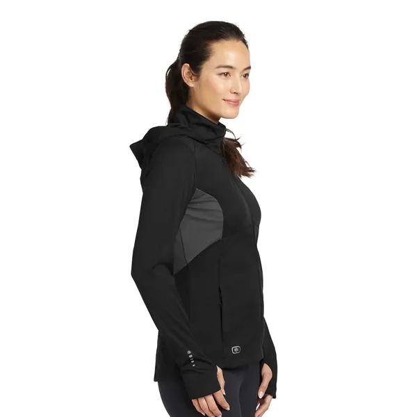 OGIO® Ladies Full Zipper Hoodie - OGIO® Ladies Full Zipper Hoodie - Image 2 of 5