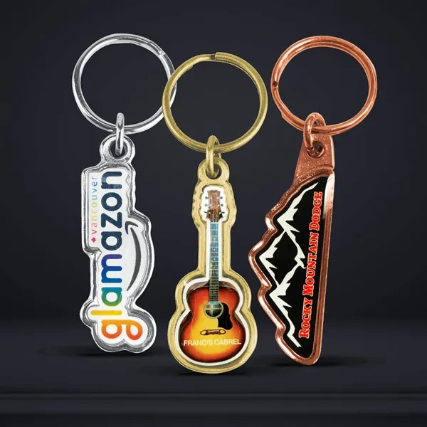 Custom Shape Hand Crafted Metal Keychain