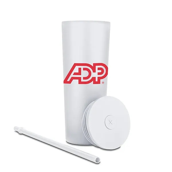 ChillSip 27oz. Insulated Straw Mug
