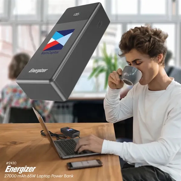 Energizer 27000 mAh 65W Laptop Power Bank - Energizer 27000 mAh 65W Laptop Power Bank - Image 1 of 11