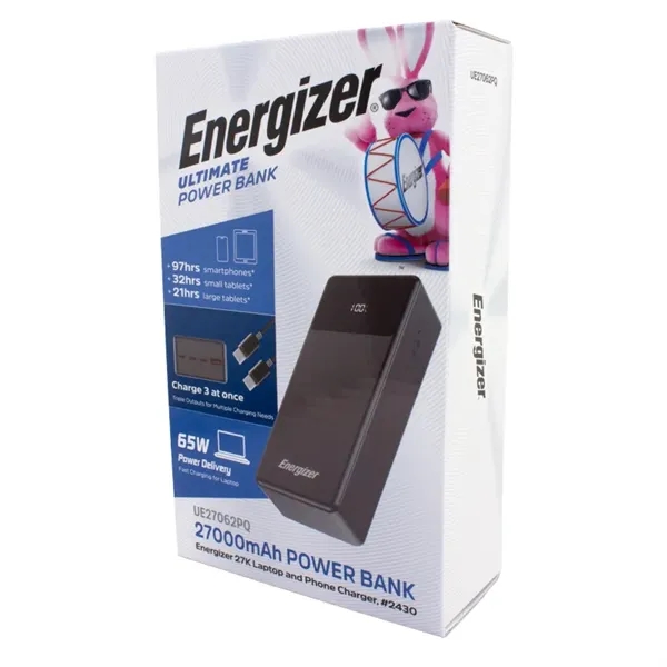 Energizer 27000 mAh 65W Laptop Power Bank - Energizer 27000 mAh 65W Laptop Power Bank - Image 7 of 11