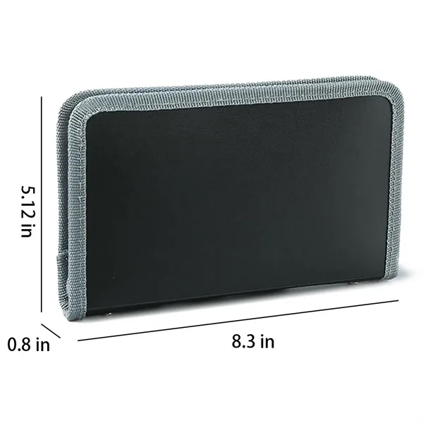 A6 Zipper Rainbow Bill Organizer Documents Storage - A6 Zipper Rainbow Bill Organizer Documents Storage - Image 1 of 3