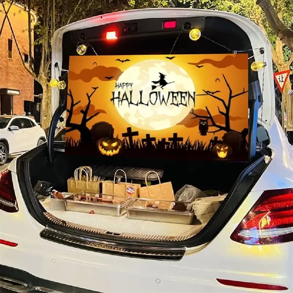Halloween Trunk Or Treat Car Decorations Kit Archway - Halloween Trunk Or Treat Car Decorations Kit Archway - Image 10 of 15