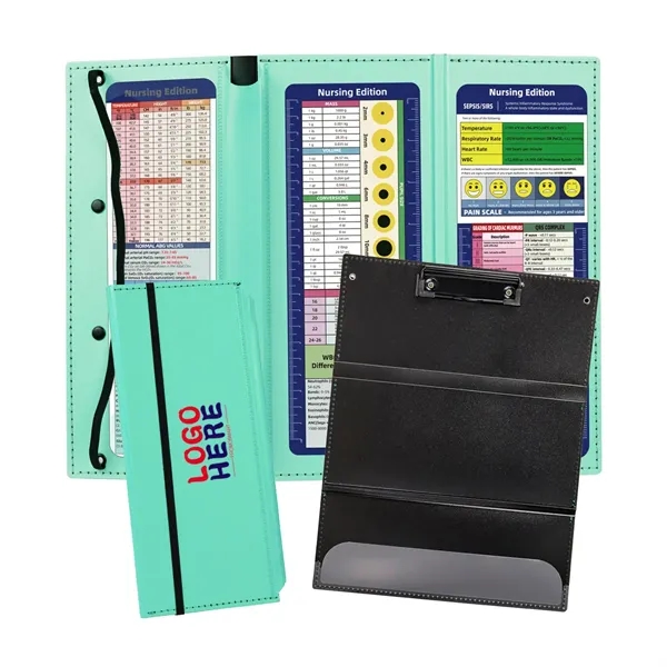 Foldable Nurse Pocket Clipboard - Foldable Nurse Pocket Clipboard - Image 0 of 3