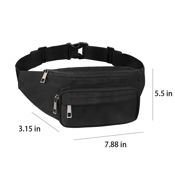 Quick Release Buckle Travel Sports Waist Fanny Pack Bag - Quick Release Buckle Travel Sports Waist Fanny Pack Bag - Image 1 of 3