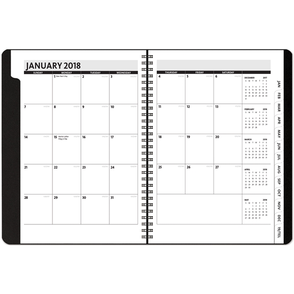 Flex Planner - Medium 2-Piece Prestige Monthly Calendar | Plum Grove