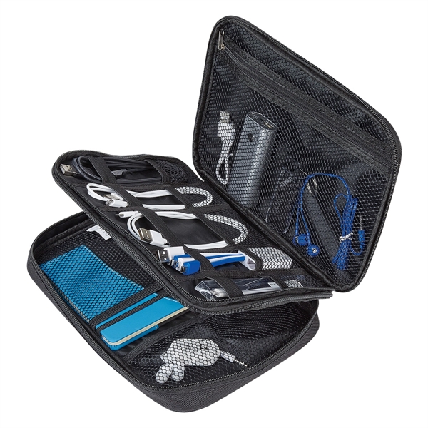 Electronics Organizer Travel Case - Electronics Organizer Travel Case - Image 13 of 16