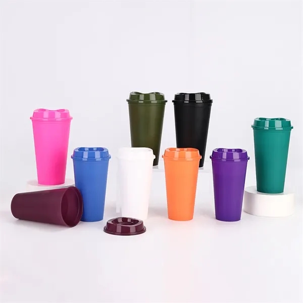 16Oz. Plastic Coffee Cup - 16Oz. Plastic Coffee Cup - Image 1 of 10