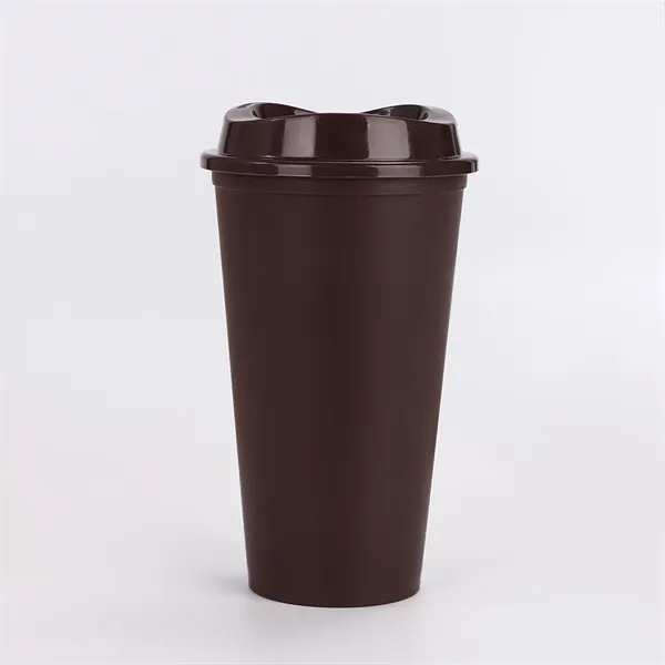 16Oz. Plastic Coffee Cup - 16Oz. Plastic Coffee Cup - Image 9 of 10