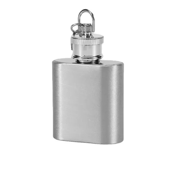 Stainless Steel Portable Flask Keychain - Stainless Steel Portable Flask Keychain - Image 3 of 3