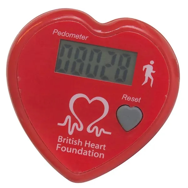 Heart Shaped Pedometer - Heart Shaped Pedometer - Image 1 of 2