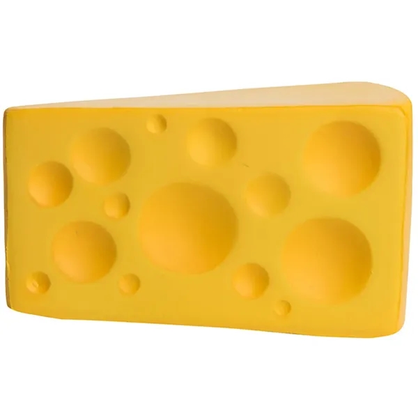 Cheese Wedge Stress Reliever - Cheese Wedge Stress Reliever - Image 1 of 8