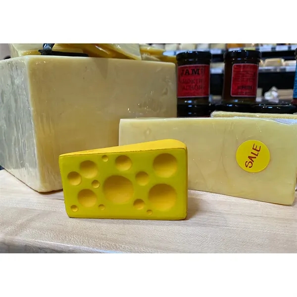 Cheese Wedge Stress Reliever - Cheese Wedge Stress Reliever - Image 7 of 8