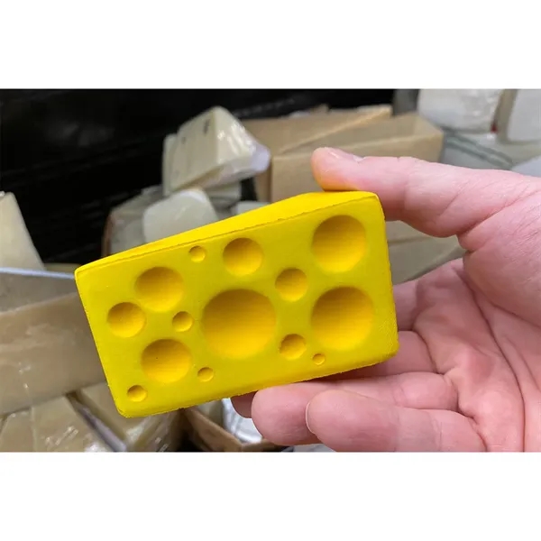 Cheese Wedge Stress Reliever - Cheese Wedge Stress Reliever - Image 8 of 8