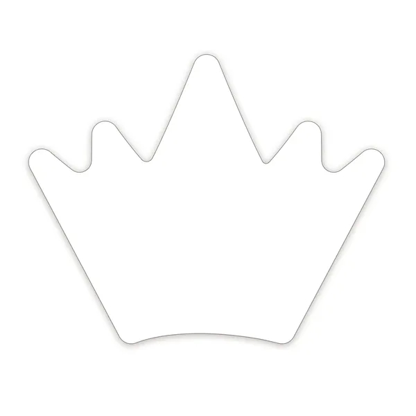 Crown Shaped NoteKeeper™ Magnet 20 mil - Crown Shaped NoteKeeper™ Magnet 20 mil - Image 3 of 3