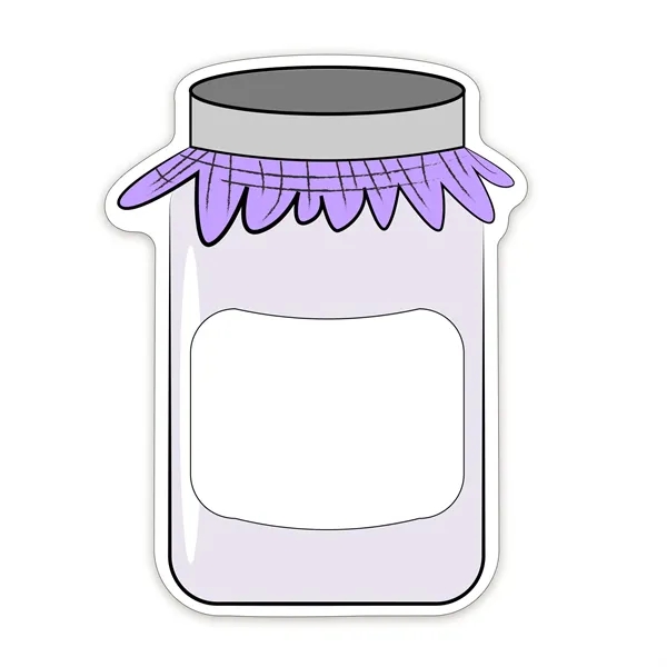 Jar Shaped NoteKeeper™ Magnet 20 mil - Jar Shaped NoteKeeper™ Magnet 20 mil - Image 1 of 4
