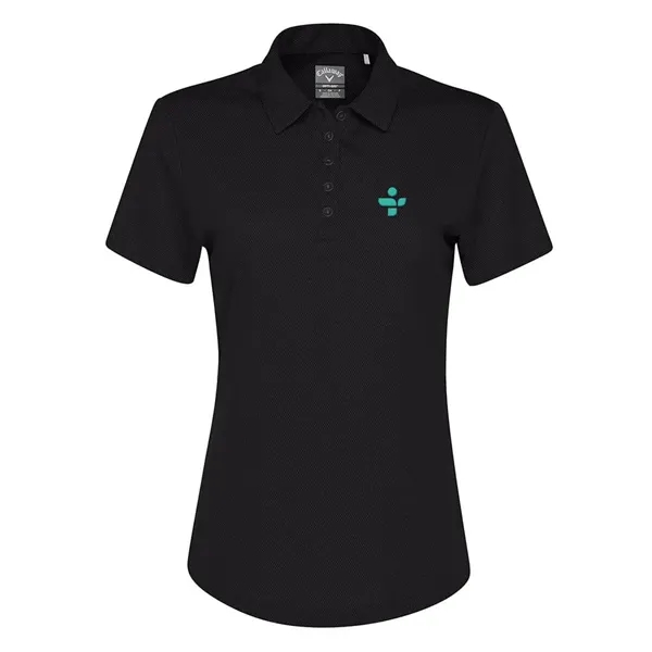 Callaway Birdseye Ladies Polo - Callaway Birdseye Ladies Polo - Image 1 of 9