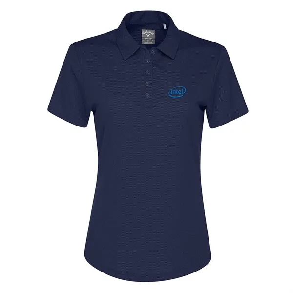 Callaway Birdseye Ladies Polo - Callaway Birdseye Ladies Polo - Image 7 of 9